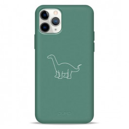   Pump Silicone Minimalistic Case for iPhone 11 Pro Dino Green (PMSLMN11PRO-7/2582)