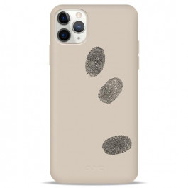   Pump Silicone Minimalistic Case for iPhone 11 Pro Max Fingerprints (PMSLMN11PROMAX-6/239)