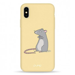   Pump Tender Touch Case for iPhone X/XS Rat The Gray (PMTTX/XS-1/151G)