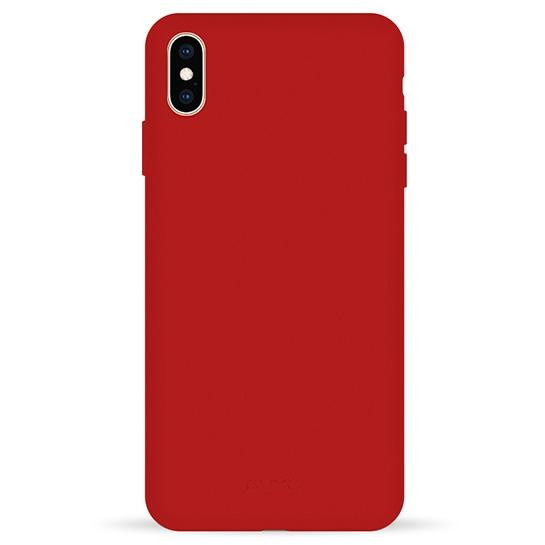 Pump Silicone Case for iPhone XS Red (PMSLXSMAX-16/162) - зображення 1