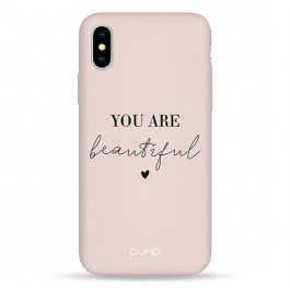   Pump Tender Touch Case for iPhone X You Are Beautiful (PMTTX/XS-13/128)