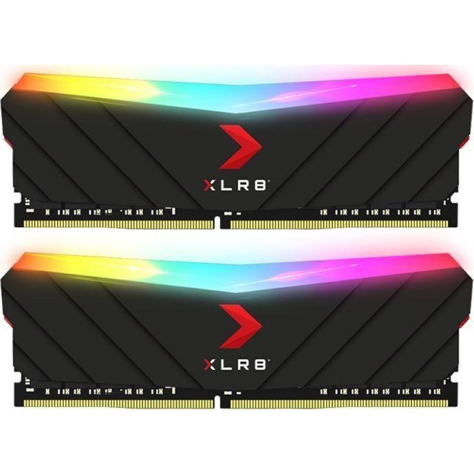 PNY 16 GB (2x8GB) DDR4 3600 MHz XLR8 Gaming RGB (MD16GK2D4360018XRGB) - зображення 1