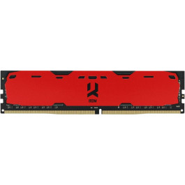   GOODRAM 8 GB DDR4 2400 MHz Iridium Red (IR-R2400D464L15S/8G)