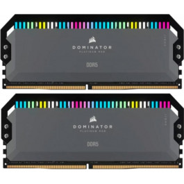   Corsair 64 GB (2x32GB) DDR5 6000 MHz DOMINATOR PLATINUM RGB (CMT64GX5M2B6000Z30)