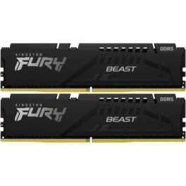   Kingston FURY 64 GB (2x32GB) DDR5 4800 MHz Beast (KF548C38BBK2-64)