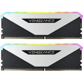   Corsair 32 GB (2x16GB) DDR4 3600 MHz Vengeance RGB RT White (CMN32GX4M2Z3600C18W)