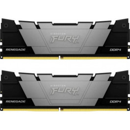   Kingston FURY 64 GB (2x32GB) DDR4 3600 MHz Renegade Black (KF436C18RB2K2/64)