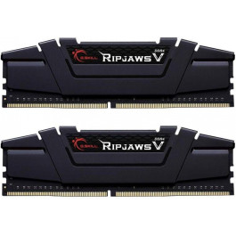   G.Skill 16 GB (2x8GB) DDR4 3600 MHz Ripjaws V Black (F4-3600C16D-16GVK)