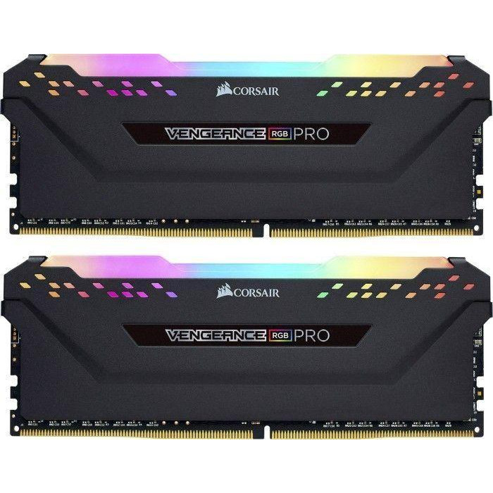 Corsair 16 GB (2x8GB) DDR4 3600 MHz Vengeance RGB PRO (CMW16GX4M2D3600C16) - зображення 1