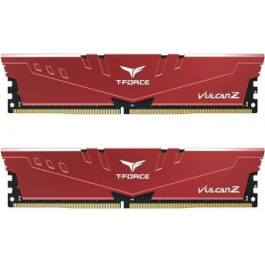   TEAM 16 GB (2x8GB) DDR4 3200 MHz T-Force Vulcan Z Red (TLZRD416G3200HC16CDC01)