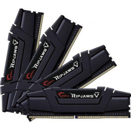   G.Skill 128 GB (4x32GB) DDR4 3600 MHz Ripjaws V (F4-3600C16Q-128GVK)