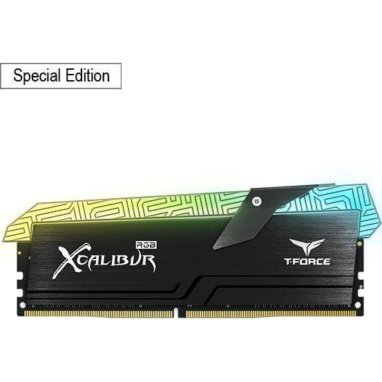 TEAM 16 GB DDR4 3600 MHz Group Xcalibur T-Force RGB (TF5D416G3600HC18EDC01) - зображення 1