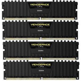   Corsair 32 GB (4x8GB) DDR4 2666 MHz Vengeance LPX (CMK32GX4M4A2666C16)