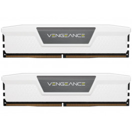   Corsair 32 GB (2x16GB) DDR5 6000 MHz Vengeance White (CMK32GX5M2E6000C36W)