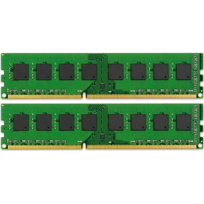 Kingston 8 GB (2x4GB) DDR3 1600 MHz (KVR16N11S8K2/8) - зображення 1