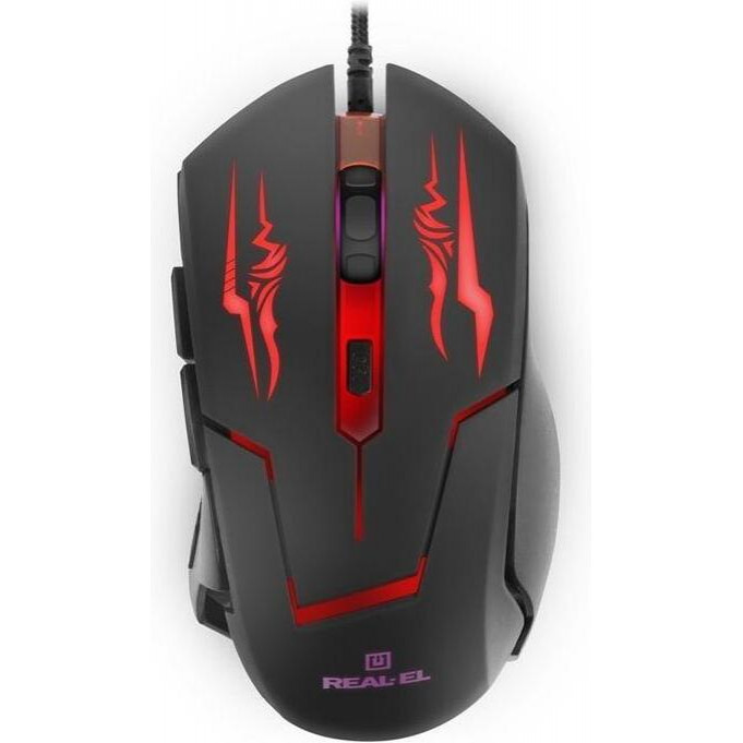 REAL-EL RM-520 Gaming Black (EL123200020) - зображення 1