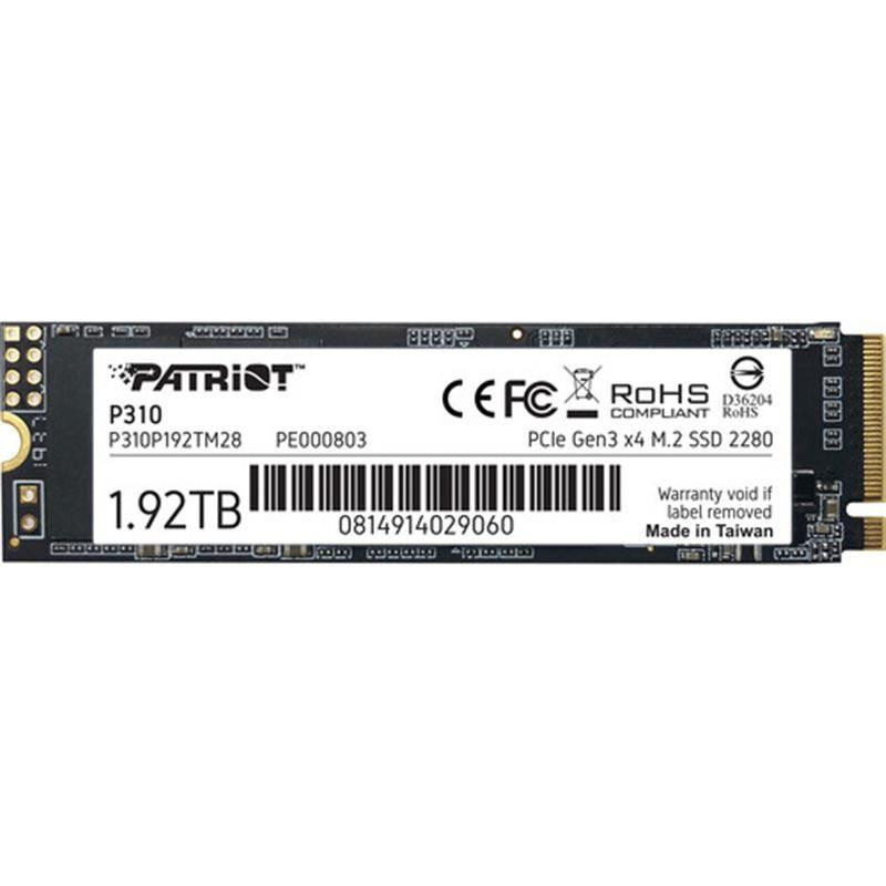 PATRIOT P310 1.92 TB (P310P192TM28) - зображення 1