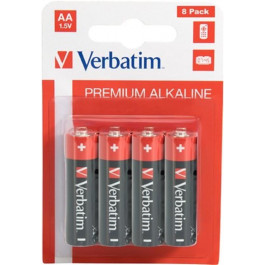   Verbatim AA bat Alkaline 4шт Premium (49503)