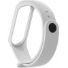 BeCover Ремешок для фитнес браслета  Silicone для Xiaomi Mi Band 3/4 White (704650) - зображення 2