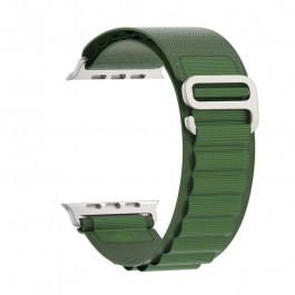   ArmorStandart Ремінець  Alpina Band для Apple Watch All Series 38/40/41mm Green (ARM64980)