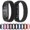 BeCover Ремешок Elastic Nylon Style  для Xiaomi Mi Smart Band 5 / Mi Smart Band 6 (Size S) Black-Red (706135 - зображення 2