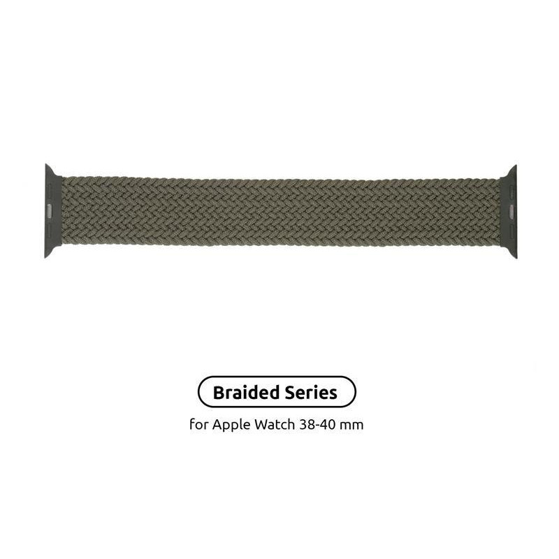 ArmorStandart Ремінець  Braided Solo Loop для Apple Watch 38mm / 40mm Inverness Green Size 2 (120 mm) (ARM58063) - зображення 1