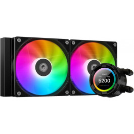   ID-COOLING Space LCD SL240 XE Black