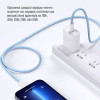 ColorWay USB Type-C to USB Type-C 60W 1m Blue (CW-CBPDCC061-BL) - зображення 10