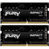 Kingston FURY 16 GB (2x8GB) SO-DIMM DDR4 2666 MHz Impact (KF426S15IBK2/16) - зображення 1