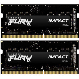   Kingston FURY 16 GB (2x8GB) SO-DIMM DDR4 2666 MHz Impact (KF426S15IBK2/16)