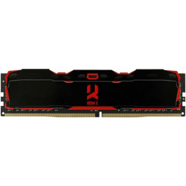   GOODRAM 8 GB DDR4 2666 MHz Iridium X Black (IR-X2666D464L16S/8G)