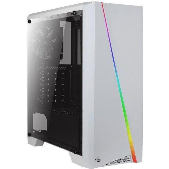 Aerocool PGS-V Cylon Tempered Glass White (4718009152342) - зображення 1