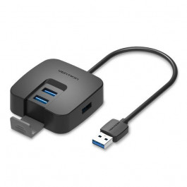   Vention 4-Port USB 3.0 0.5 м Black (CHBBD)