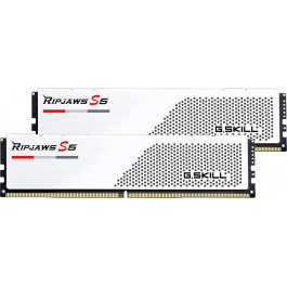   G.Skill 64 GB (2x32GB) DDR5 5200 MHz Ripjaws S5 (F5-5200J3636D32GX2-RS5W)