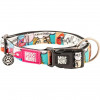 Max & Molly Smart ID Collar Missy Pop Нашийник з QR-кодом, малюнок "Міссі Поп" M (4894512020955) - зображення 1