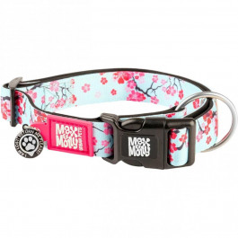   Max & Molly Smart ID Collar Cherry Bloom Нашийник з QR-кодом, малюнок "Квітуча вишня" S (4894512050235)