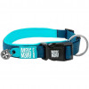 Max & Molly Smart ID Collar Matrix Sky Blue Нашийник з QR-кодом, малюнок "Матрикс небесно-блакитний" XS (4894512 - зображення 1