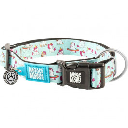   Max & Molly Smart ID Collar Unicorn Нашийник з QR-кодом, малюнок "Єдиноріжки" L (4894512023086)