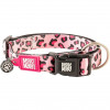 Max & Molly Smart ID Collar Leopard Pink Нашийник з QR-кодом, малюнок "Леопард рожевий" XS (4897039633585) - зображення 1