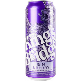   King's Bridge Напій слабоалкогол  Gin&Berry 7% з/б, 500 мл (4820252123304)