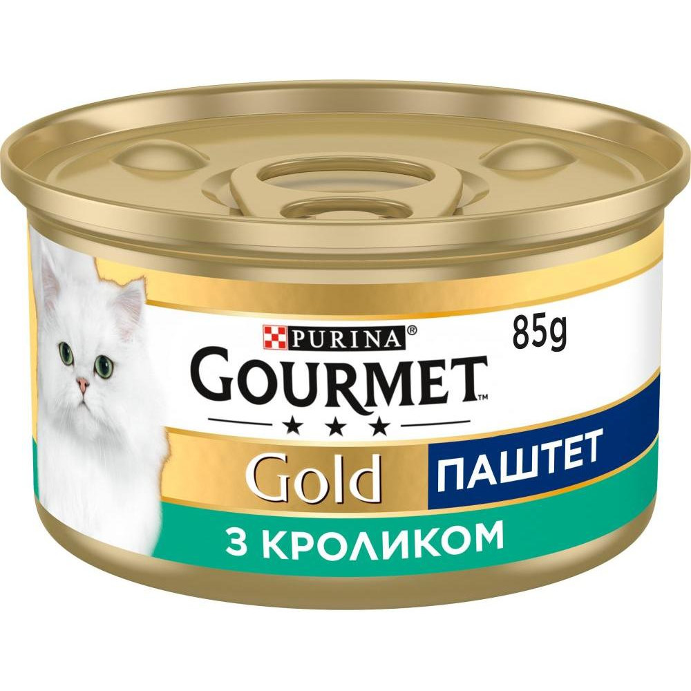 Gourmet Gold Паштет з кроликом 85 г (7613033728747) - зображення 1