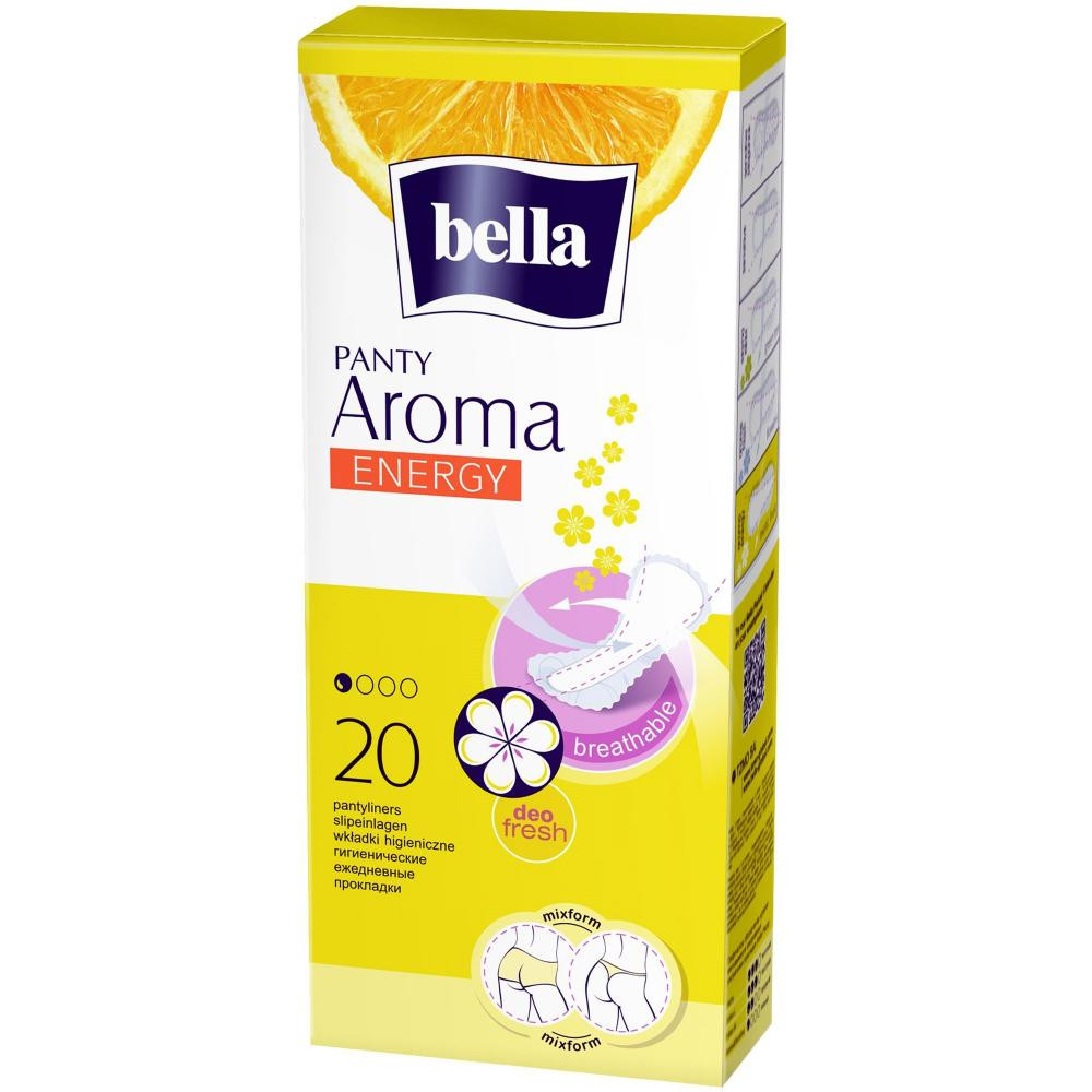 Bella Прокладки ежедневные  panty aroma energy, 20 шт. (5900516311445) - зображення 1