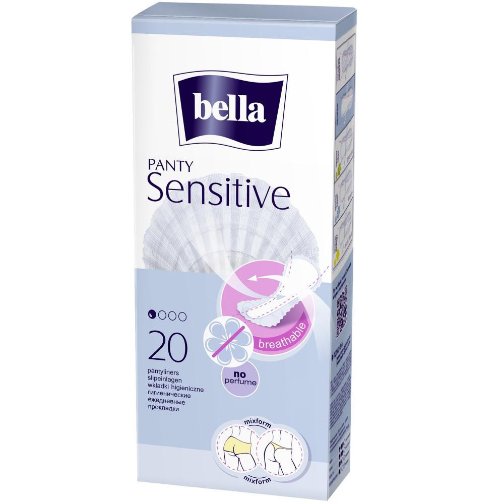 Bella Прокладки ежедневные  Panty Sensitive гигиенические дышащие для чувствительной кожи 20шт (5900516311 - зображення 1