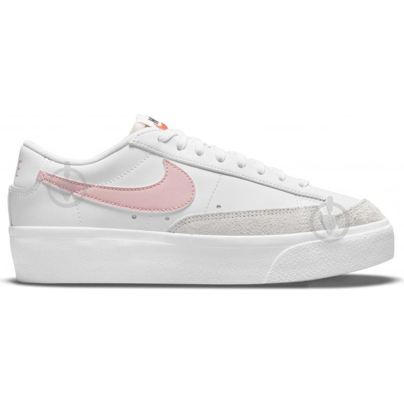 Nike Білі жіночі кеди  Blazer Low Platform DJ0292-103 36.5 - зображення 1