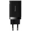 Baseus Super Si Pro Quick Charger USB/Type-C 30W Black (CCSUPP-E01) - зображення 3