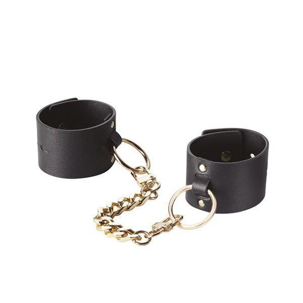 Bijoux Indiscrets Наручники MAZE - Wide Cuffs Black (SO2649) - зображення 1