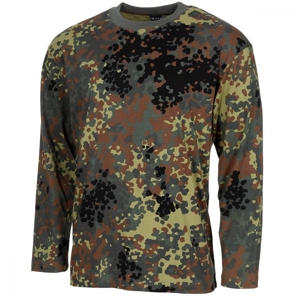 MFH Koszulka  Longsleeve - Flecktarn XL XL - зображення 1