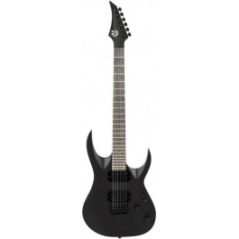   Solar Guitars AB4.6C-E CARBON BLACK MATTE