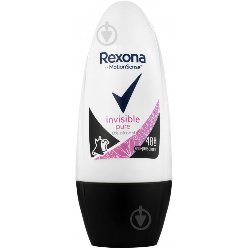 Rexona Антиперспірант для жінок  Невидима Чистий діамант 50 мл (8356981) - зображення 1