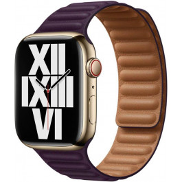   Apple Dark Cherry Leather Link M/L (ML7N3) для  Watch 40/41mm